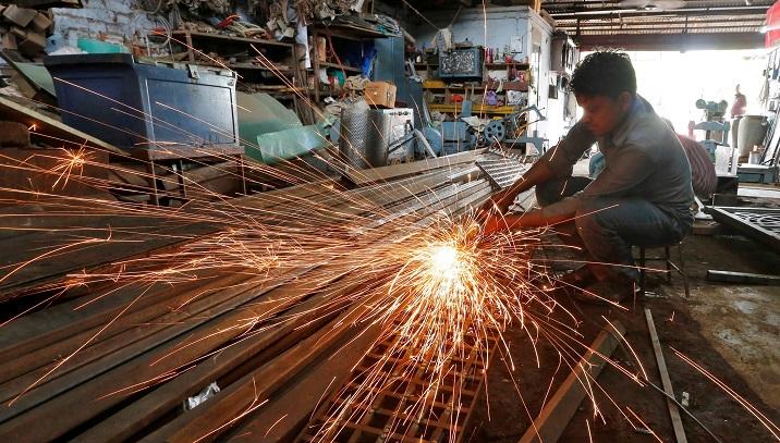 India factory activity hits four-month high in April on robust demand