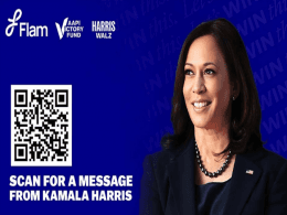 Flam powers Kamala Harris' US Presidential campaign in Mixed Reality