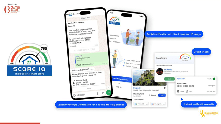 Score10: Transforming India's Rental Market with a Revolutionary AI based Tenant Screening and Scoring System