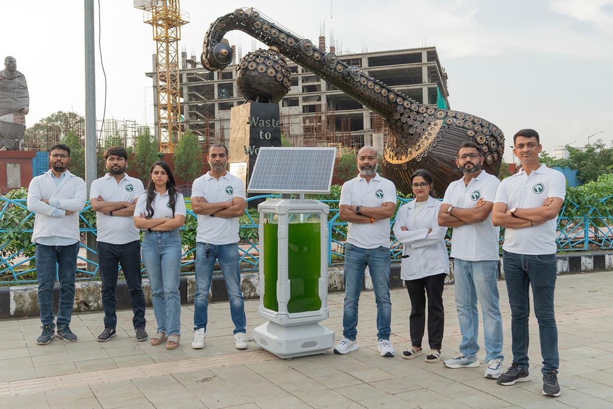 AlgaeTree by Mushroom World Group: Breathing Life Into India’s Urban Future